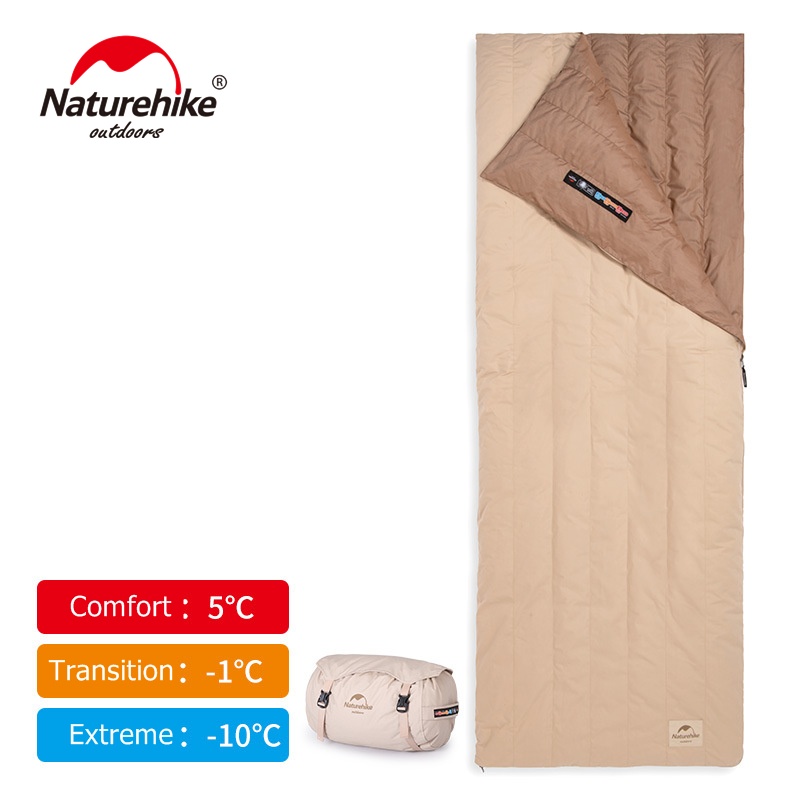 Sleeping Bag Bulu Angsa Cloud 5 Naturehike NH21YD003 Kantong Tidur Ultralight Goose Down SB Bulang C