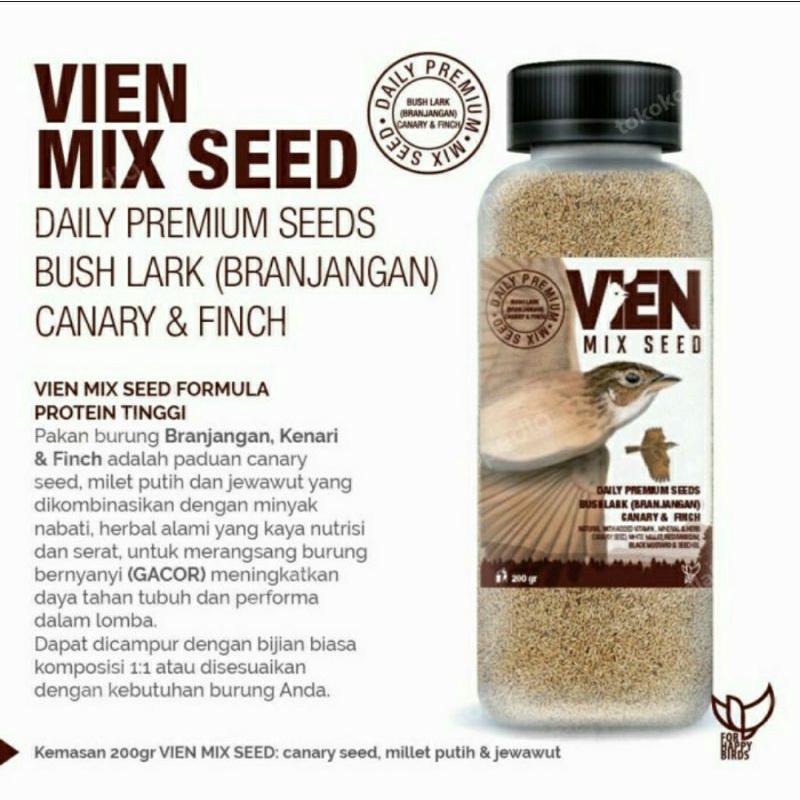 VIEN MIX SEED Pakan Branjangan /Kenari/Finch