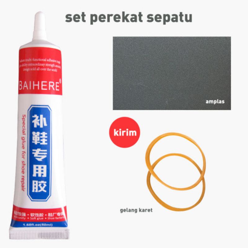 

lem/perbaikansepatu/set/50ml
