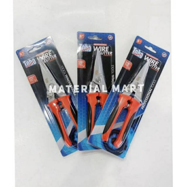 Gunting Seng Toho Lurus 8&quot; ORI | Gunting Kawat | juga Gunting Dahan Cutter | Material Mart