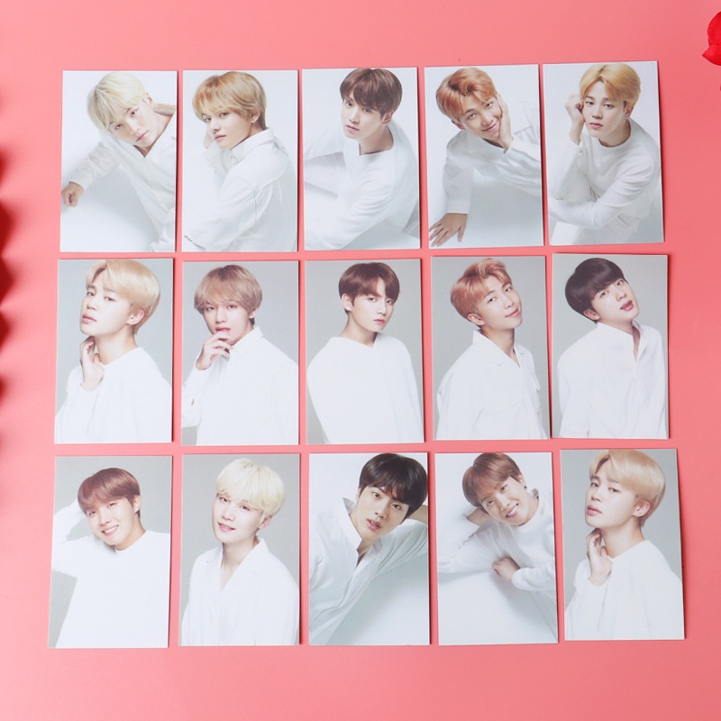 Set Kartu Lomo Foto Kpop BTS Bangtan Boys VT Untuk Hadiah