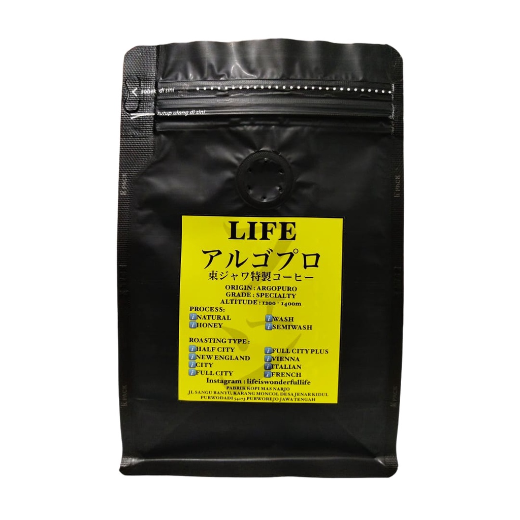 

Kopi LIFE Arabica Argopuro
