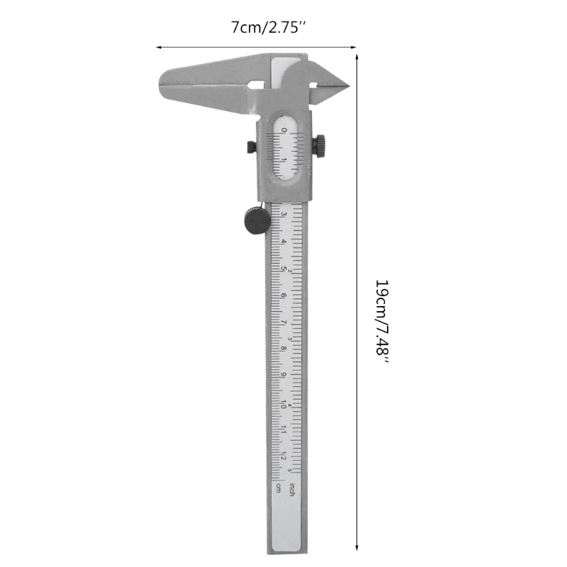 Mary Jangka Sorong Akurasi Tinggi 0-120mm Bahan Metal