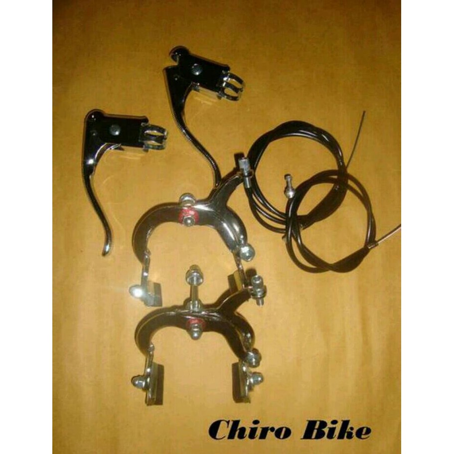 brake set rem ubrake sepeda balap 27 vintage jadul