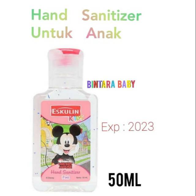 Eskulin Kids Hand Sanitizer untuk anak Gel Pembersih Tangan