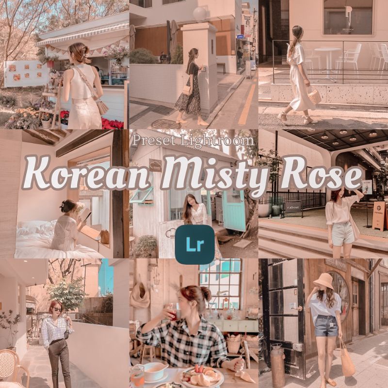 PRESET LIGHTROOM KOREAN MISTY ROSE (For IOS &amp; Android)