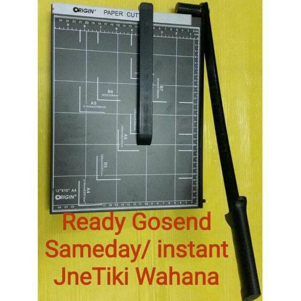 

Paper Cutter Origin A4R Alat Potong kertas ukuran A4 ORIGINAL