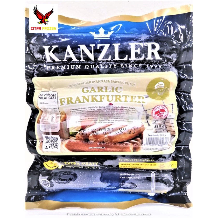 

Kanzler Garlic Frankfurter