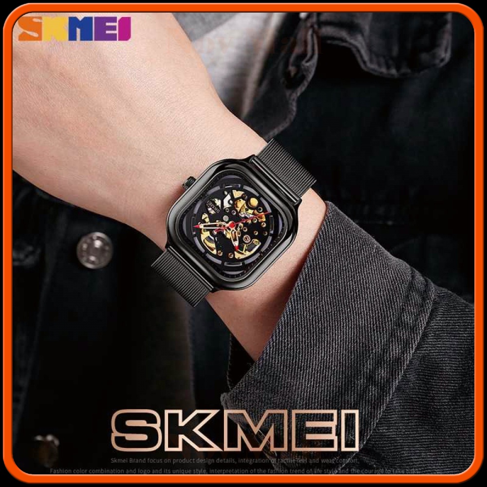 SKMEI Jam Tangan Mechanical Pria Automatic Movement - 9184