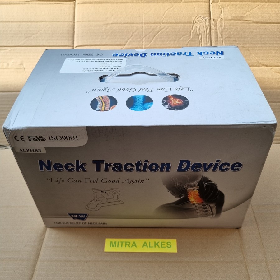 Neck Traction Device. Air Traction Device. Penyangga Leher