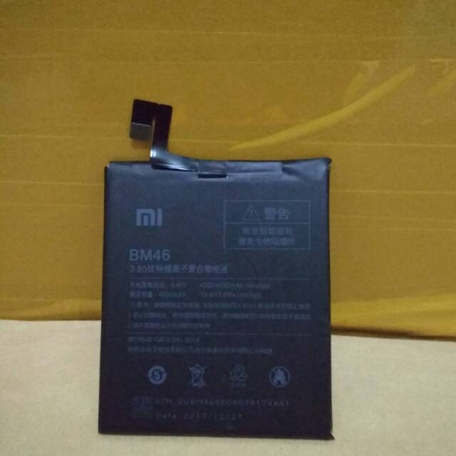 BATERAI BATTERY BATERI XIAOMI REDMI NOTE 3 BM46 ORIGINAL BATERY XIAOMI BM46