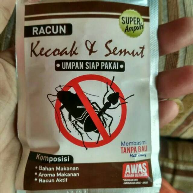 Racun Kecoak Dan Semut<br />membasmi Semut Dan Kecoak Tuntas
