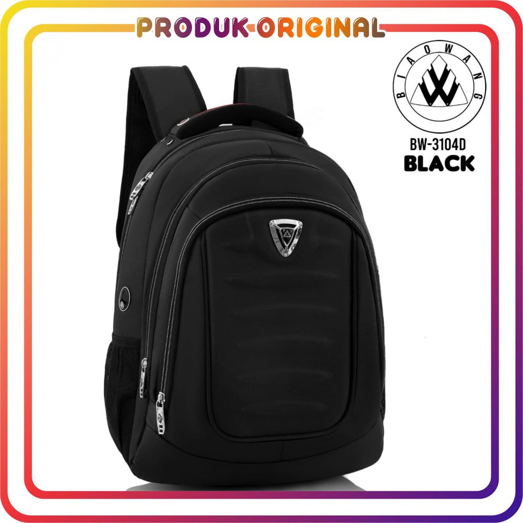 COD GROSIR TAS RANSEL PRIA ORIGINAL BIAOWANG 3104D NYLON WATERPROOF