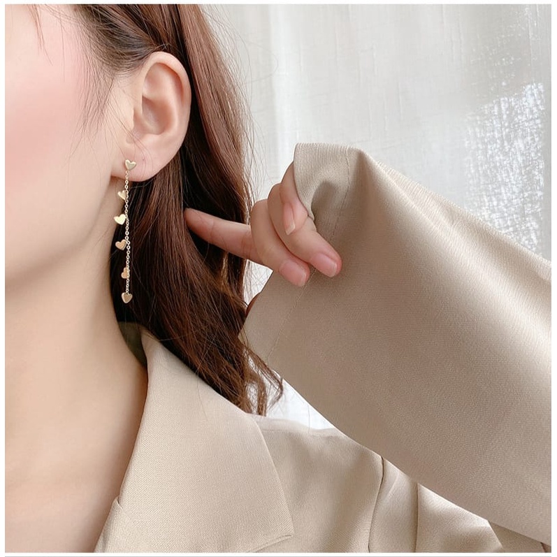 Anting AT223 Tembaga Lapis S925 , Unik Lucu Keren Fashion Wanita Elegant /Deluna/ BS