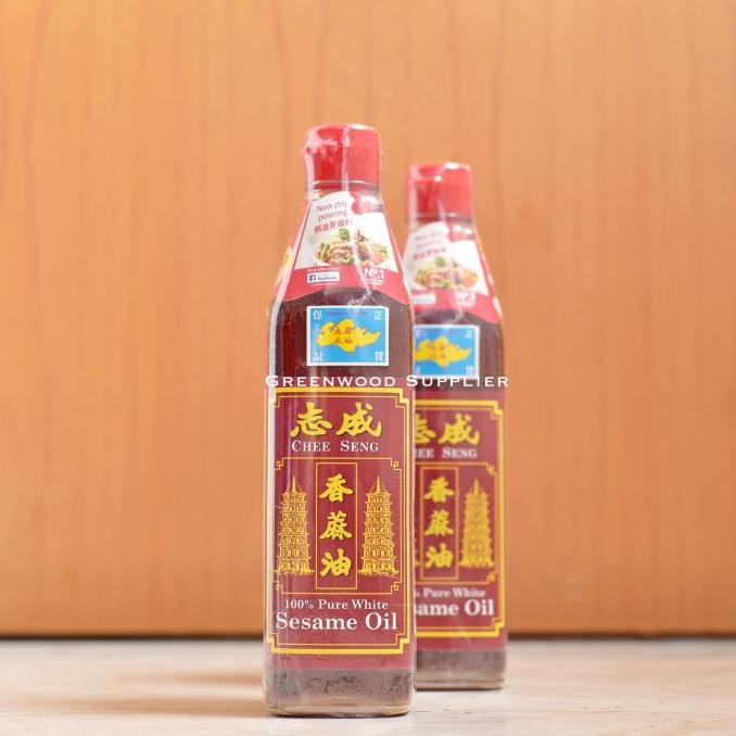 

Chee Seng White Sesame Oil / Minyak Wijen 375ML (PREMIUM)
