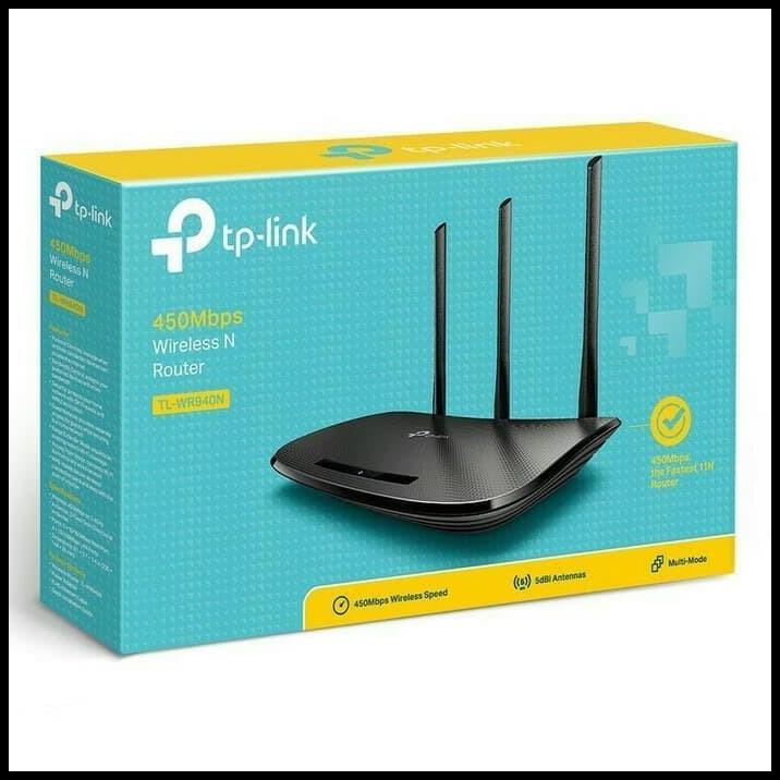 Tp-Link Tl-Wr940N 450Mbps Wireless Router - Tplink 940 N - Wr 940N