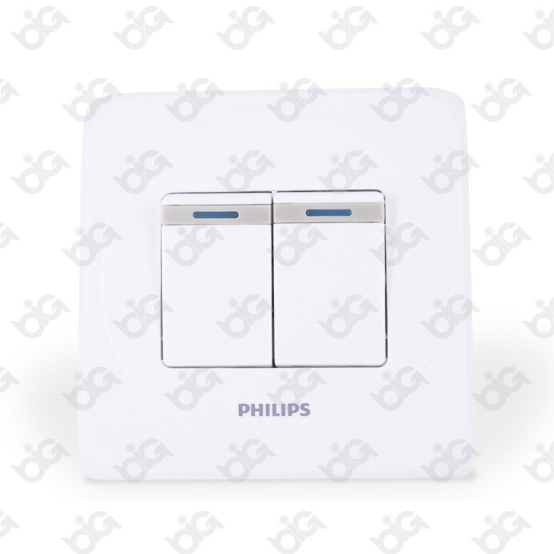 Saklar Engkel Seri PHILIPS Saklar Engkel Double Inbow Tanam IB PHILIP Saklar Seri