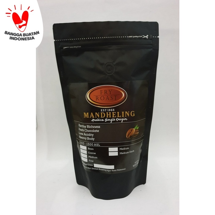 

H2J0U12J1U Kopi Arabika Mandheling 500 Gram Biji/Bubuk - Biji Hyh01Yjj