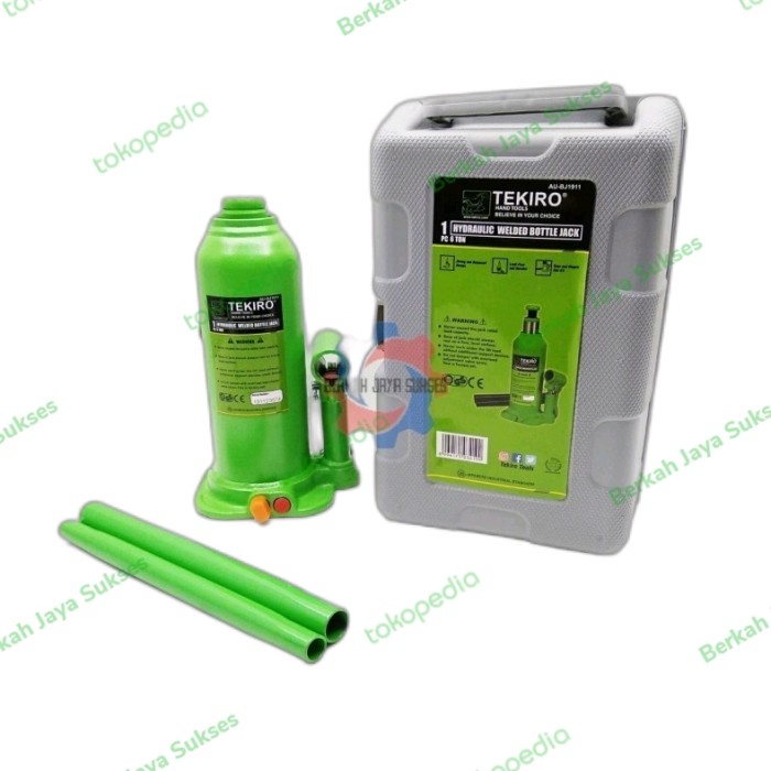TEKIRO DONGKRAK BOTOL 6 TON - HYDRAULIC JACK 6 T - DONGKRAK MOBIL 6TON