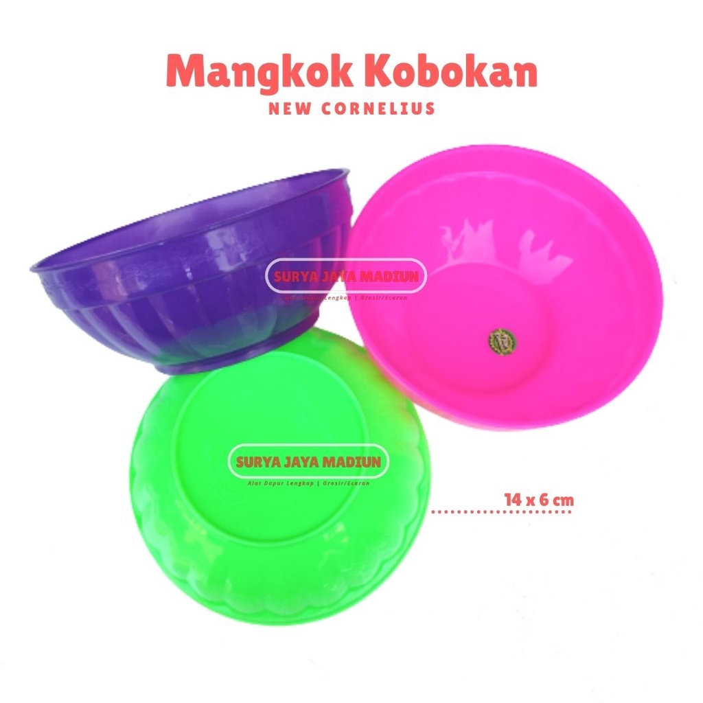Mangkok Kobokan Plastik / Mangkok Mini