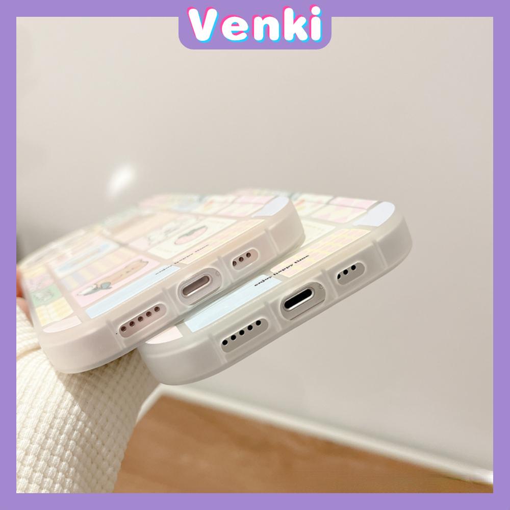 iPhone Case Silicone Soft Case Clear Case Airbag Shockproof Camera Cover Protection Cute Cartoon Compatible For iPhone 11 iPhone 13 Pro Max iPhone 12 Pro Max iPhone 7Plus iPhone xr