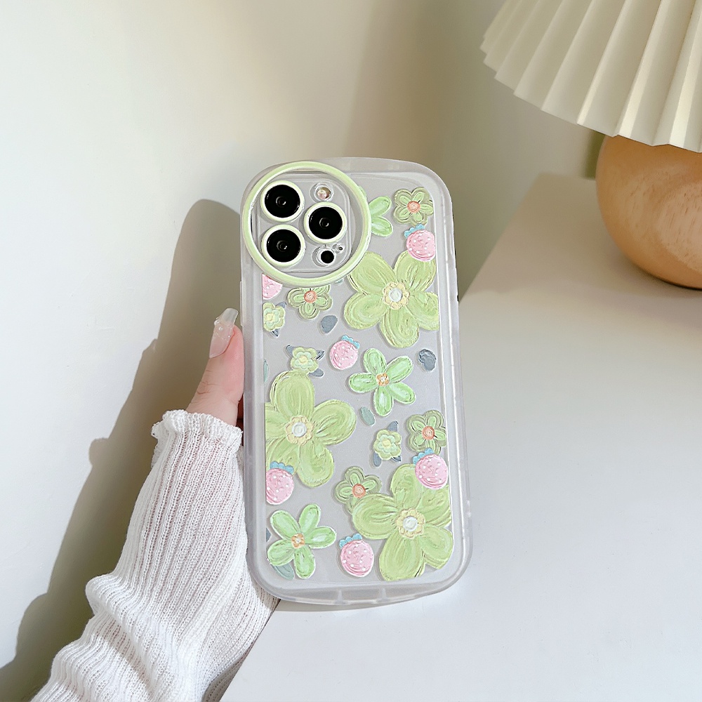 Soft Case TPU Motif Print Kartun Untuk iPhone 11 12 13 Pro Max Mini 7 8 Plus SE 2020 SE 2022 X XR XS Max