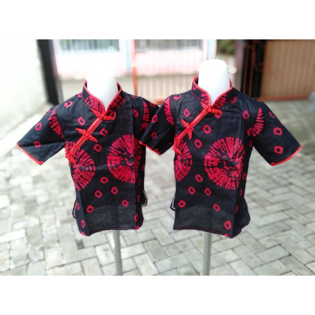 BLOUSE CHEONGSAM / ATASAN CHEONGSAM BATIK IMLEK / TOP QIPAO BATIK / BAJU IMLEK