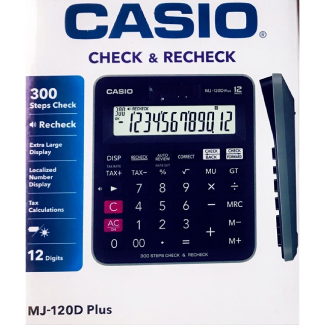 

Kalkulator Casio MJ-120D Plus