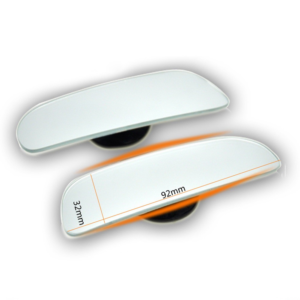 Kaca Spion Blind Spot Wide Angle 2 PCS - Silver