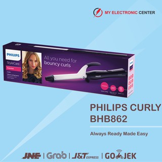 Catokan Rambut  Philips BHB862 Style  Curler Curly  Catokan 