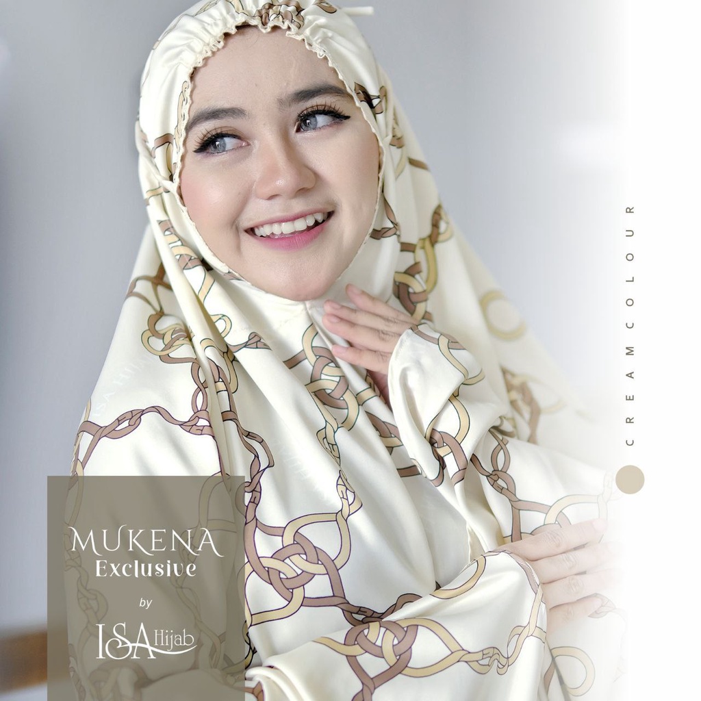 MUKENA DEWASA EXCLUSIVE MUKENA DEWASA ISA HIJAB