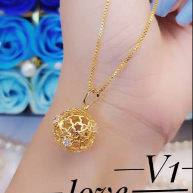 Xuping set perhiasan lapis emas 24k 1104