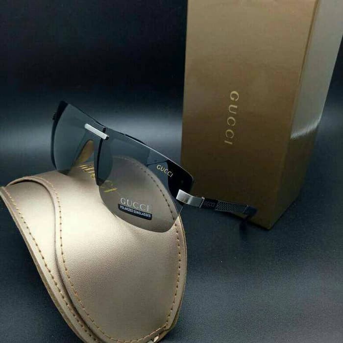Sunglasses Kacamata Pria, Kaca mata Anti UV, Kacamata New : Gucci 5010