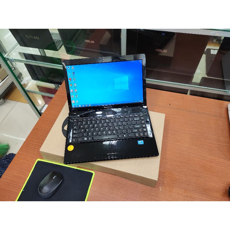 Laptop second Lenovo G480 Hardisk 320GB Ram 2GB kondisi bagus tidak ada minus