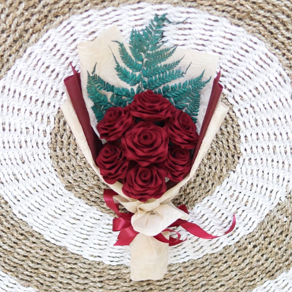 Buket Bouquet wisuda-acara besar-mahar boneka coklat snack bisa request