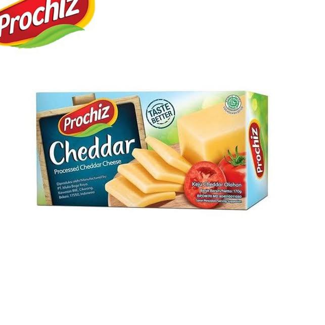 

[ SALE ] Prochiz Keju Cheddar 170Gr