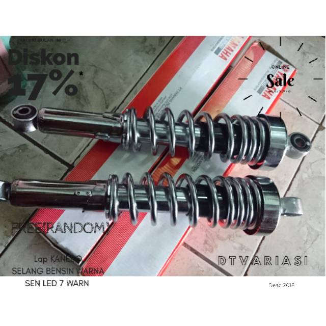 Sok belakang original yamaha rx king new