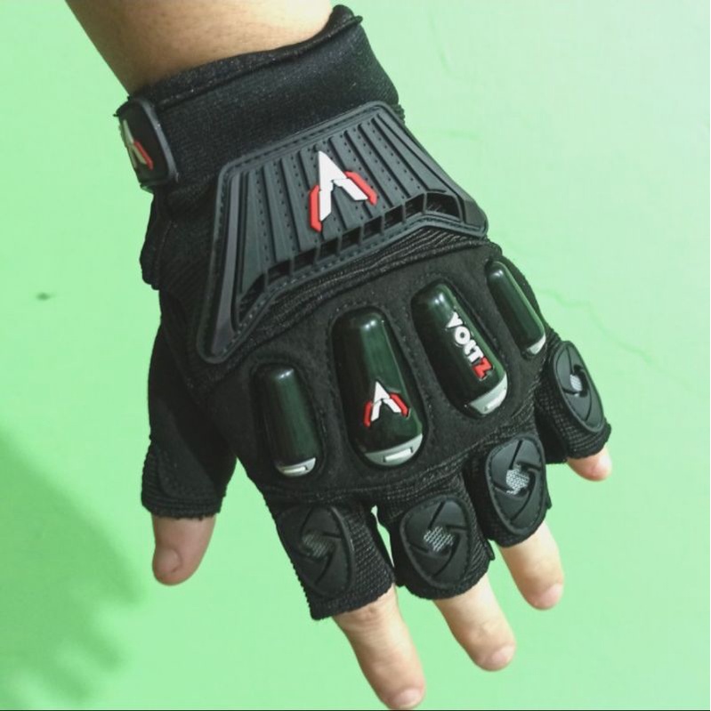 Sarung Tangan Voltz Vx01s pendek Gloves motor half finger not Scoyco mx14