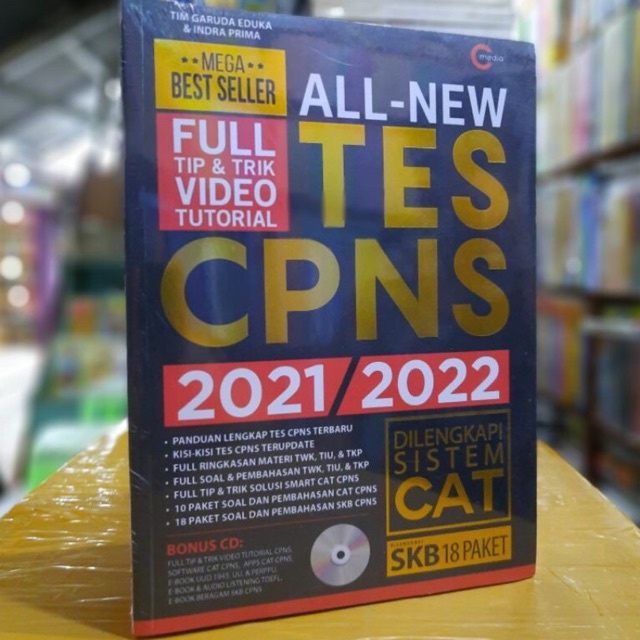 All New Tes CPNS CAT 2021/2022 + CD - Tim Garuda Eduka dan Indra Prima