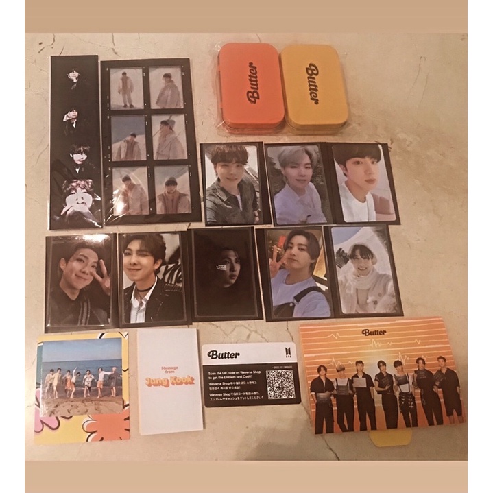 BTS LD PWS PC BEE, MOTS PB / POB Butter / Photo Strip / 6-cut Winpack Jungkook, V, Suga, RM, Jin