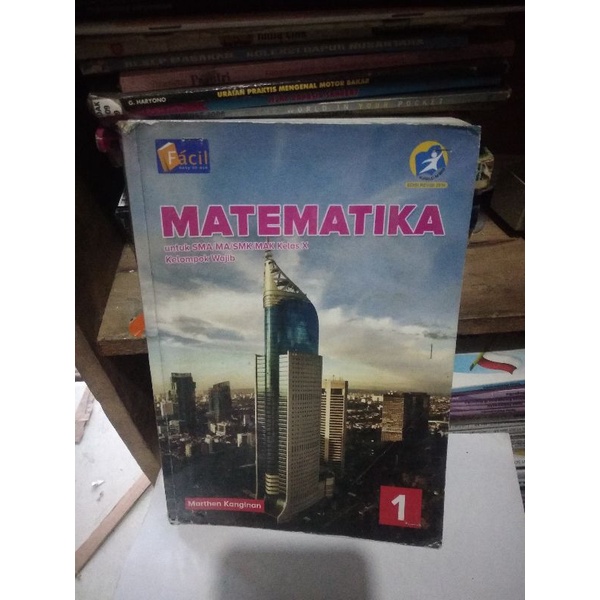 buku matematika SMA/ MA kelas 1-10 penerbit facil kelompok wajib