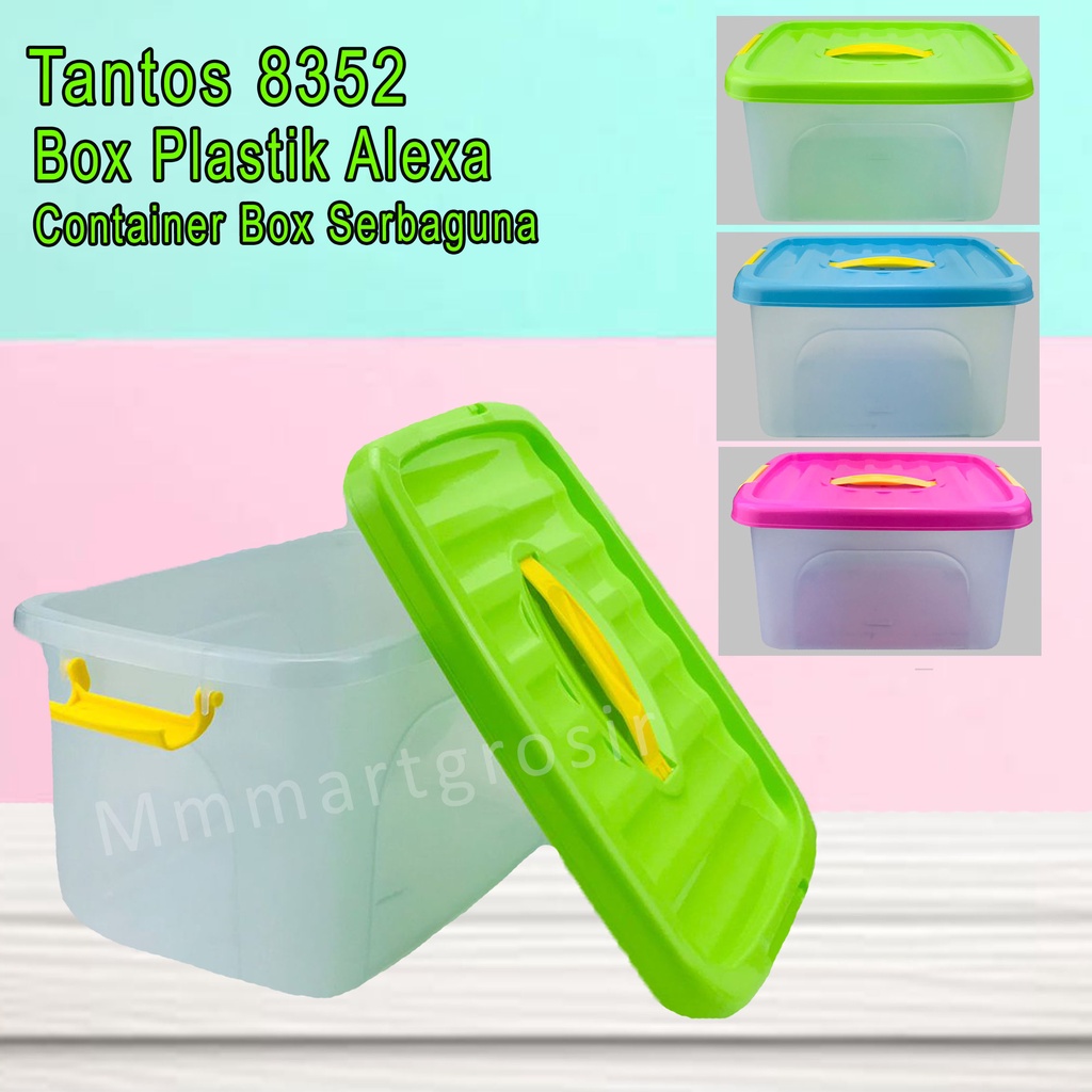 Tantos / Box Plastik Alexa / Container Box Serbaguna / 8352