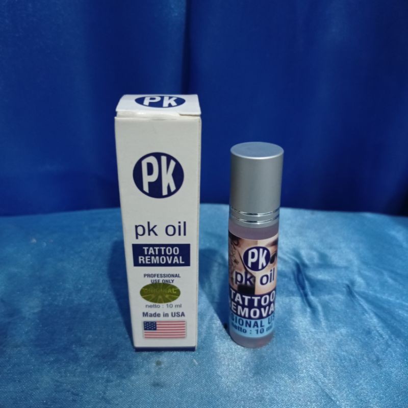 Obat Penghilang Penghapus Tatto Permanen & Sulam Alis PK Oil Cepat Aman