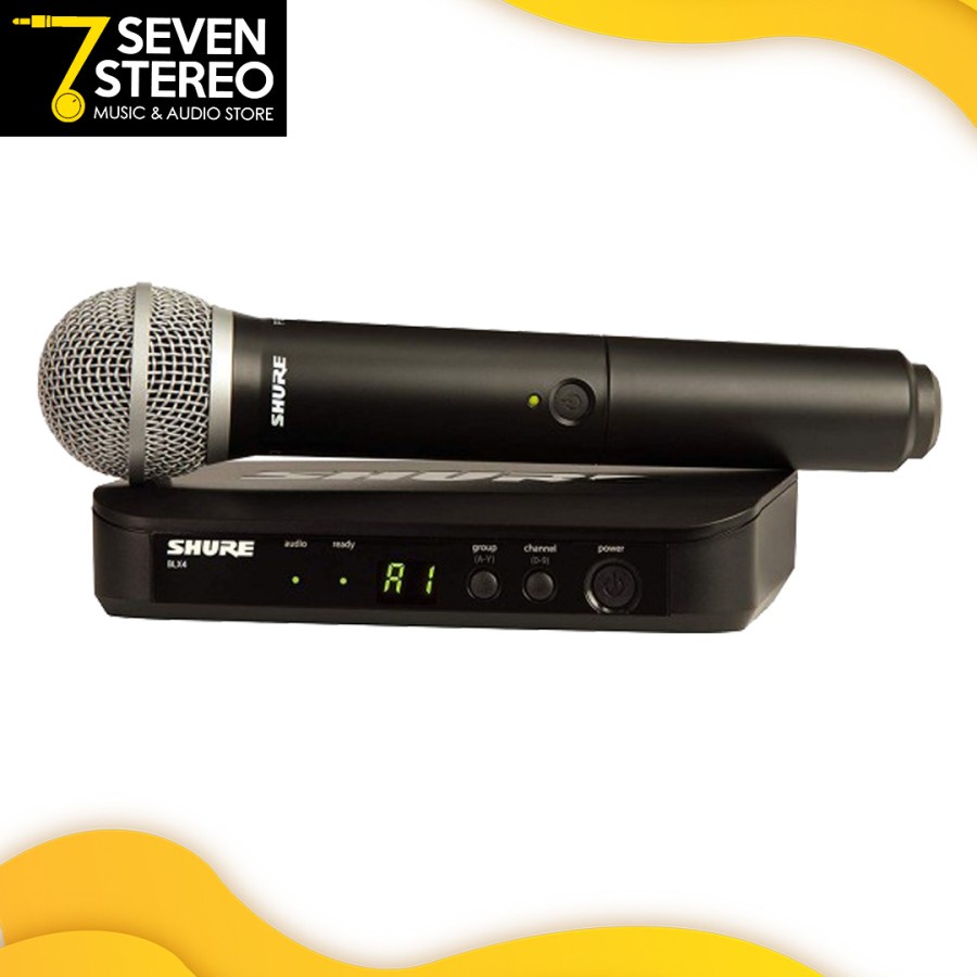 Shure BLX24/PG58 Handheld Mic Wireless System