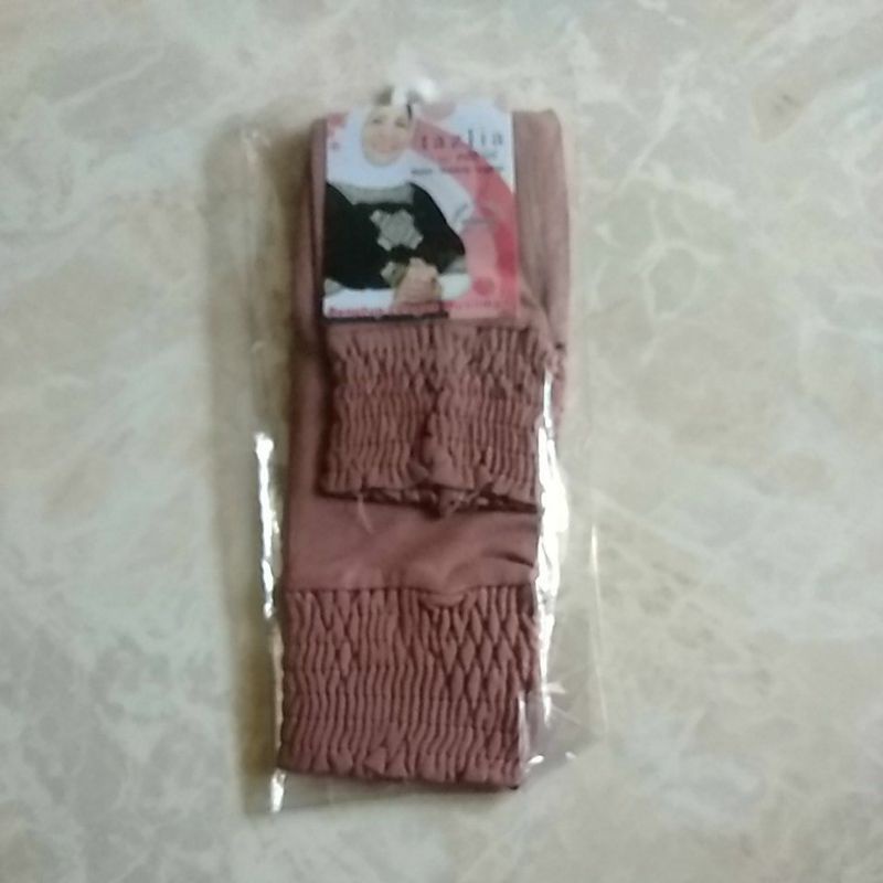 manset tangan kerut pendek /manset tangan original TAZLIA/manset SMOKE-Mocca