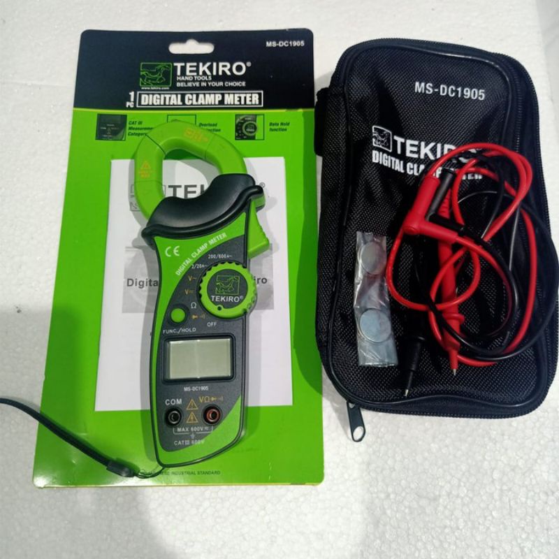 Jual TEKIRO TANG AMPER DIGITAL CLAMP METER MSDC1905