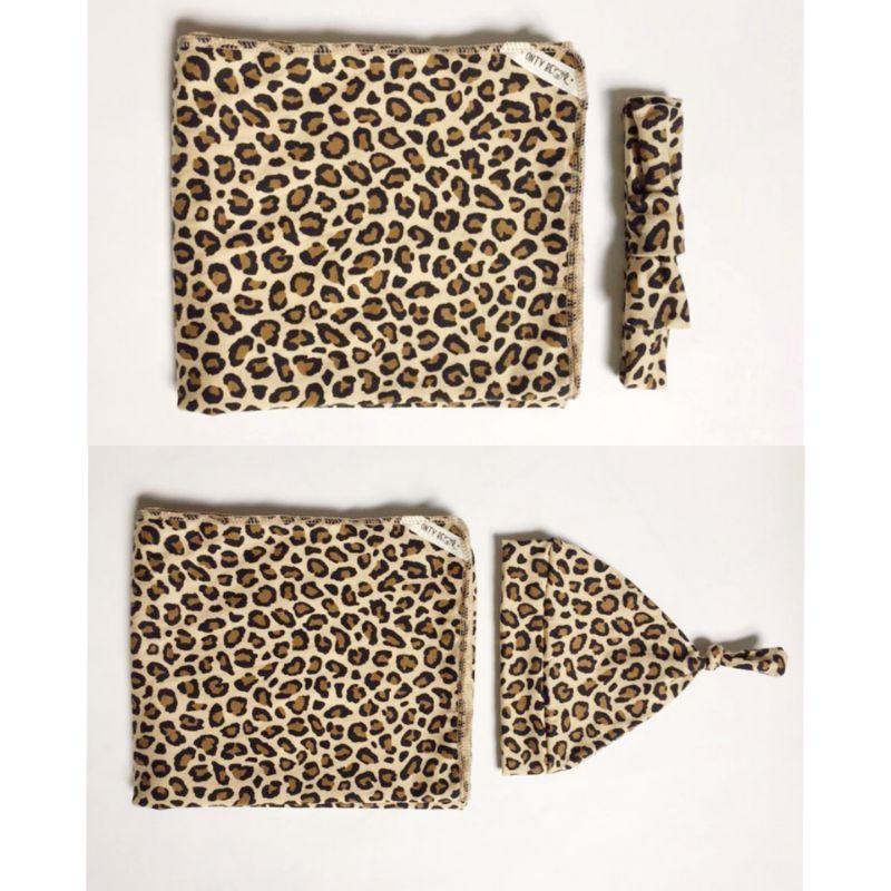 Bedong Bayi LEOPARD BROWN SET (BEDONG) BISA COD G5A1 TERMURAH Bayar di Tempat motif lucu TERLARIS pr