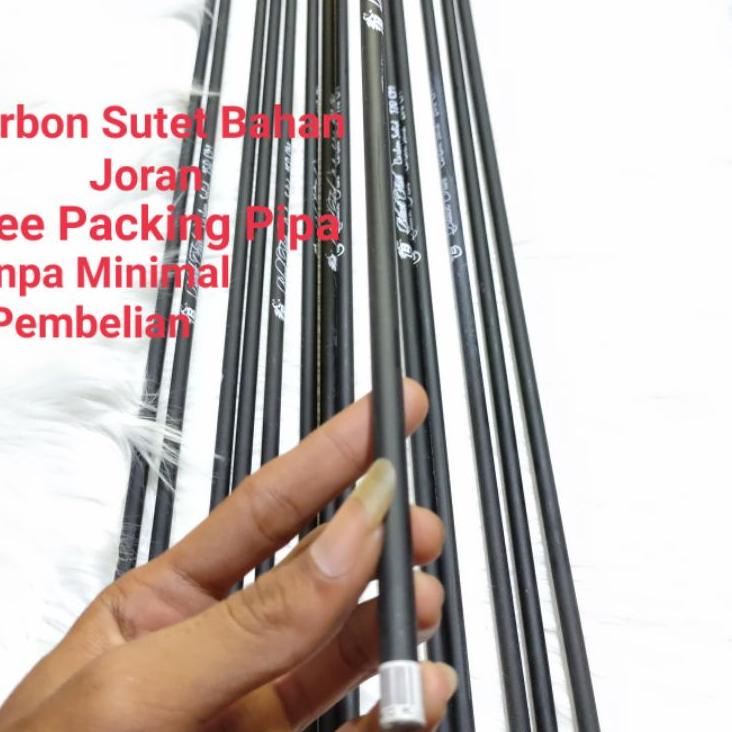Update Blank Carbon Sutet Solid Sport Pancing Sudah Bubut 140cm ~ 220cm ,.