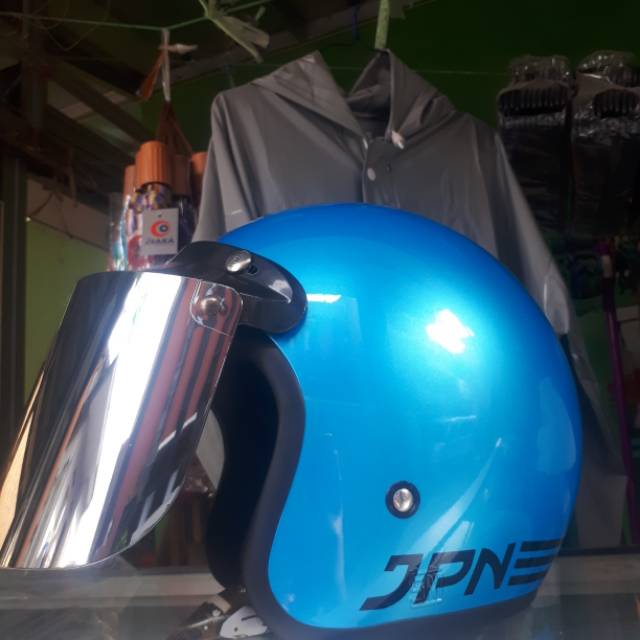 helm bogo jpn kaca datar