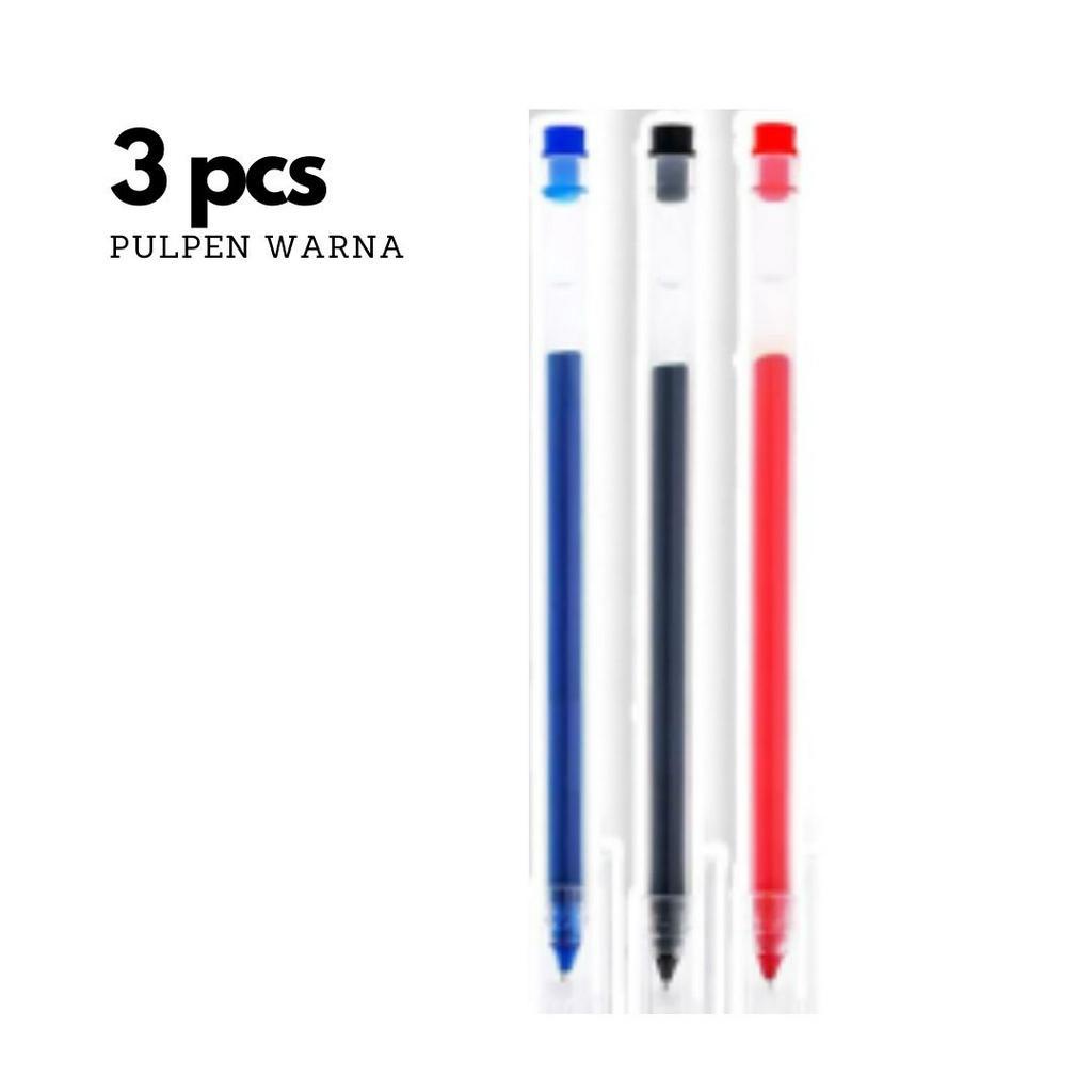 

Pulpen Gel Mini 0.5mm Anak Sekolah isi 3 Pcs